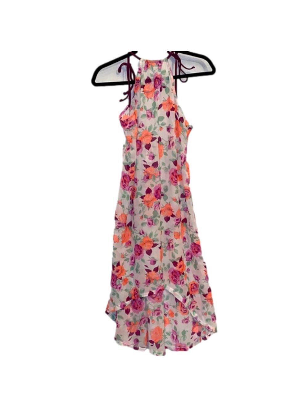 Betsey Johnson Sheer Floral Swimwear Cover-Up